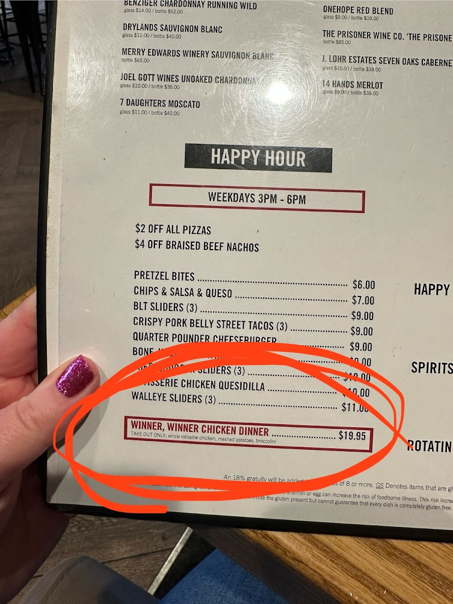 Twin Cities 400 Tavern Menu - Image 4